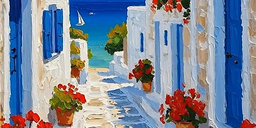 Mediterranean Inspired Paint Night