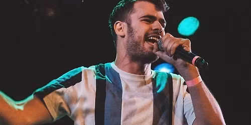 \u00c5bningsreception m. freestylerap v. Elias Ben Afia