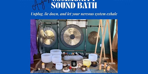 August Community Sound Bath