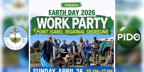 Earth Day work party, joint PIDO\/EBRPD event