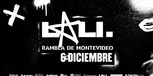 Lali en la Rambla de Montevideo