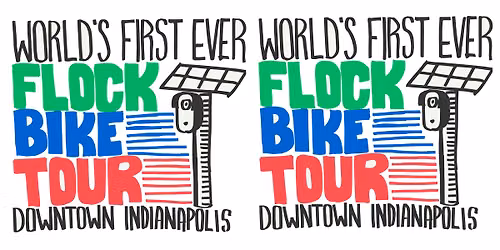 Flock Bike Tour - Downtown Indy