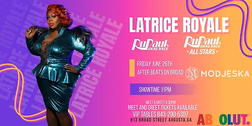 LATRICE ROYAL LIVE AT MODJESKA