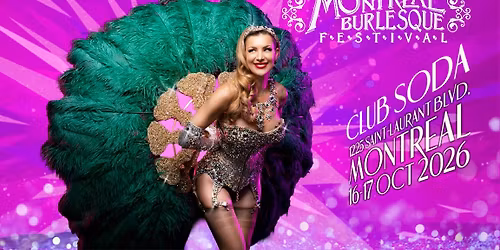 Montreal Burlesque Festival 2026 
