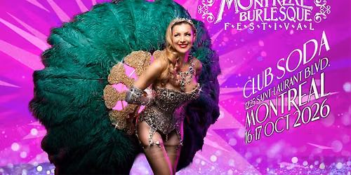 Montreal Burlesque Festival 2026 