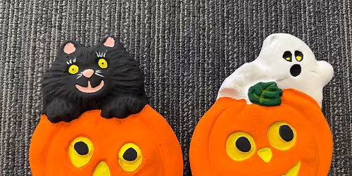 Spooky Pumpkin Painting