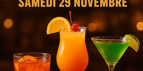 Soirée cocktails au Pub le 6.3