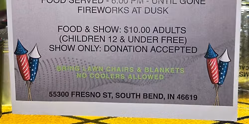 Anchor Conservation Club fireworks show!!
