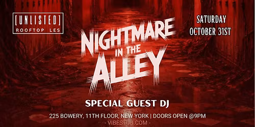 Unlisted Rooftop Halloween Party - Saturday 10\/31 (The Untitled Hotel LES)