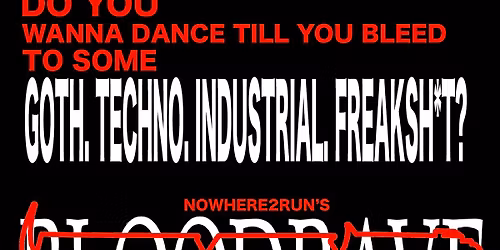 BLOODRAVE @ Red Flag