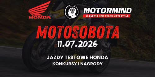 MotoSobota w MotorMind - jazdy testowe Honda 