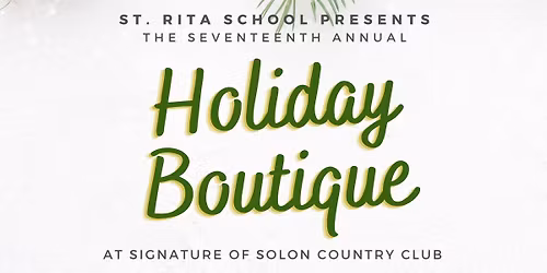 St. Rita School Holiday Boutique