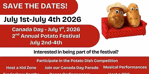 Canada Day + Potato Festival 2026
