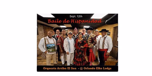 Hispanic Heritage Dance - Baile de Hispanidad - Live Latin Music  7- 12am