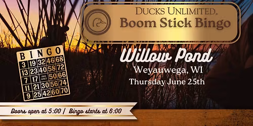NE WI Ducks Bingo Weyauwega, WI