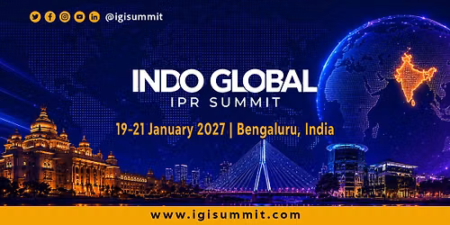 Indo Global IPR Summit (IGI Summit 2027)