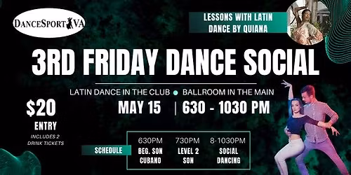 Third Friday Ballroom & Latin Social