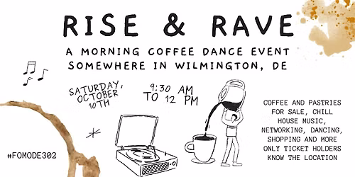 Rise and Rave: A Morning Coffee Dance Event in Wilmington, Delaware