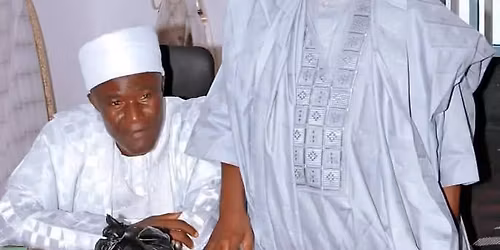 Muhammed Jibril oneh and Amb. Gimba Ayiami Halimat 