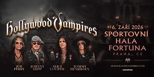 HOLLYWOOD VAMPIRES: UK & EUROPEAN TOUR 2026 | Praha
