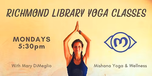 Richmond Library Yoga, Philly: Mondays 5:30pm