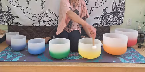 New Moon in Sagittarius: Self-Love Sound Bath & Tea Ceremony