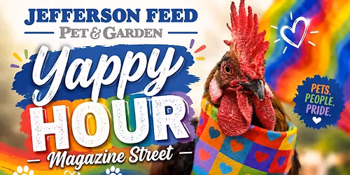 Free Yappy Hour at Jefferson Feed: Pride, Paw-rents & Pups