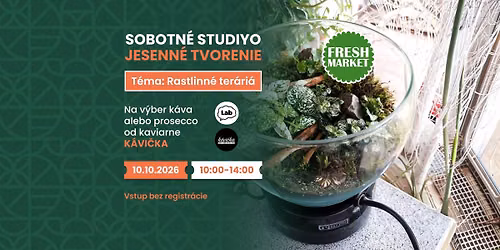 Sobotn\u00e9 StuDIYo rastlinn\u00e9 ter\u00e1ri\u00e1