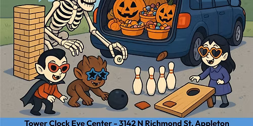 Trunk or Treat with Tower Clock Eye Center