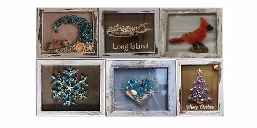 Holiday Beach Glass Craft Workshop at The Main Event in Farmingdale