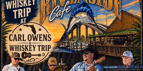 Whiskey Trip @ Riverside Cafe \ud83e\udd41\ud83c\udfb8\ud83c\udfb6