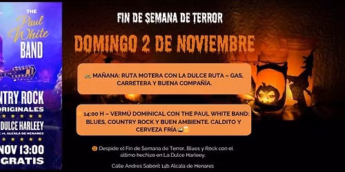 El \u00daltimo Hechizo: Domingo de Blues & Country Rock, y Ruta!