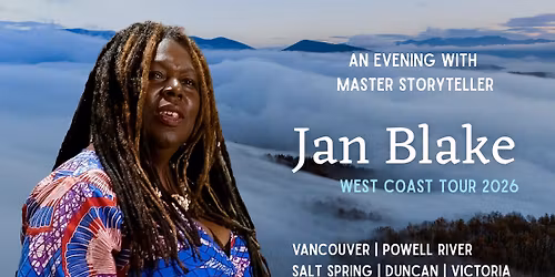 An Evening with Master Storyteller Jan Blake [Powell River]
