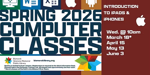BVMPL Tech Classes: Introduction to iPads\/iPhones
