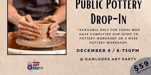 NEW! Public Pottery Drop-In