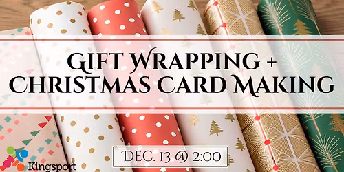 Gift Wrapping and Christmas Card Making