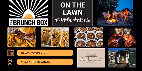 Brunch Box On the Lawn at Villa Antonio