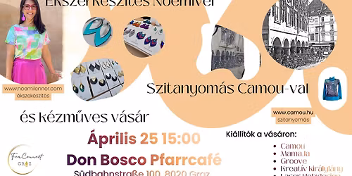 Kreat\u00edv workshop \u00e9s design v\u00e1s\u00e1r