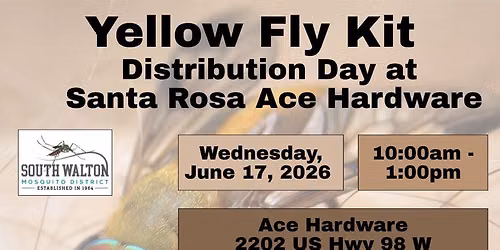 Yellow Fly Kit Distribution Day at SRB Ace Hardware