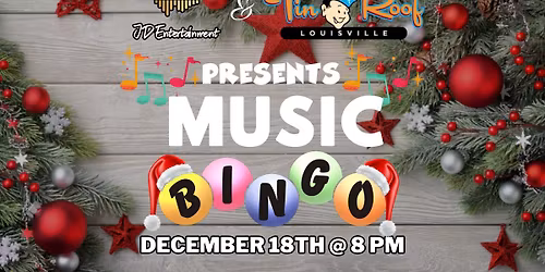 Christmas Music Bingo @ Tin Roof Louisville