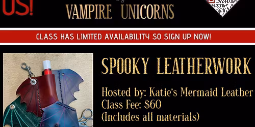 Spooky Leatherwork 