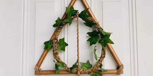 Craft Class: Deathly Hollows Door Decor!