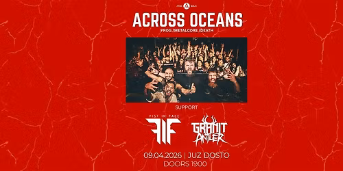 Across Oceans (DE) + Supports @ JUZ Dosto, Bernau