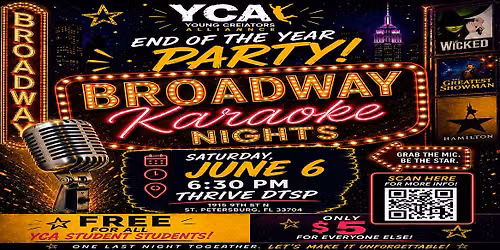 Broadway Karaoke Nights (End Of The Year Bash)