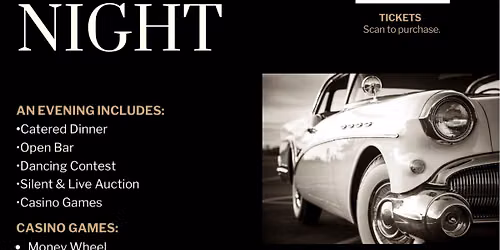 1950s Vegas Casino Night Fundraiser