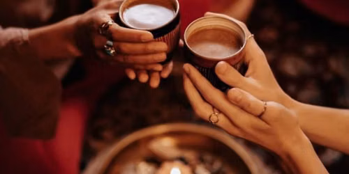Sip, Soothe, Connect Cacao & Soundbath Evening