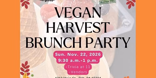 Vegan Harvest Brunch Party (+ Trivia)