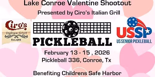 Houston Lake Conroe Senior Valentine Shootout presented by Ciro's Italian Grill