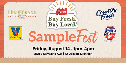 Sample Fest at St. Joseph Martin's
