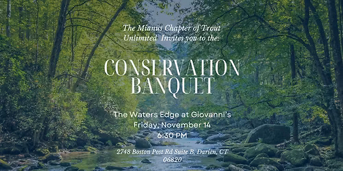 Annual Conservation Banquet